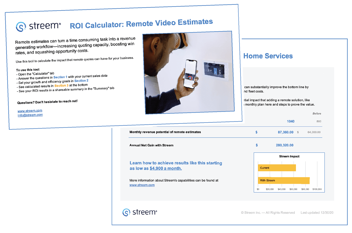 ROI Calculator: Remote Video Estimates